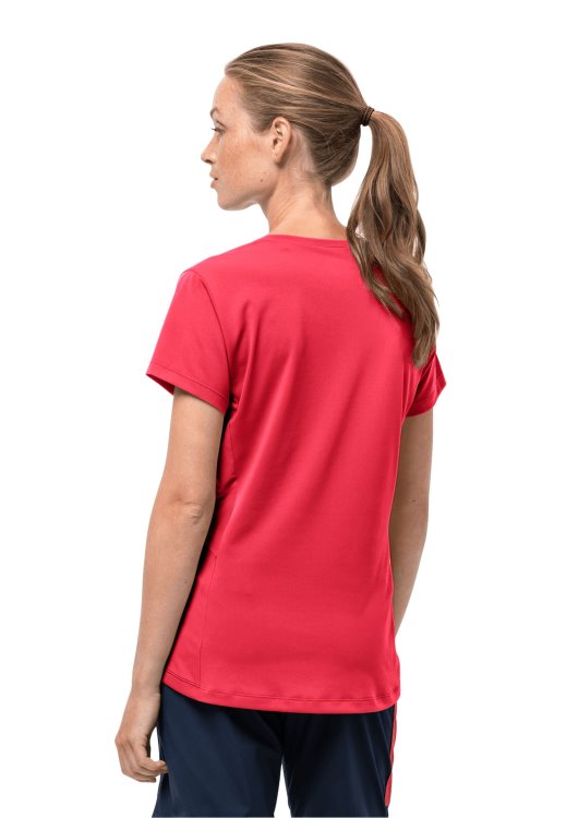 Hot Brand Jack Wolfskin Narrows T W Tulip Red