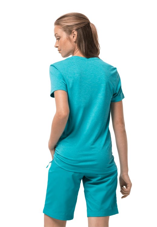 Brand Jack Wolfskin Crosstrail T Women Dark Aqua New