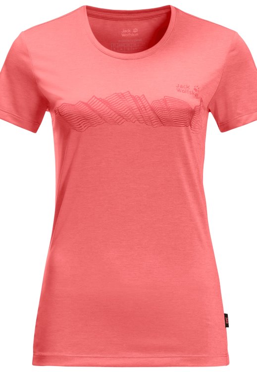 Desert Rose Crosstrail Graphic T W Brand Jack Wolfskin Original