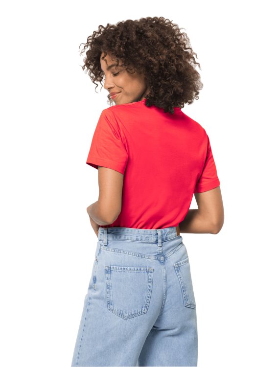 Fashion Brand Jack Wolfskin Tulip Red Wild Flower T W