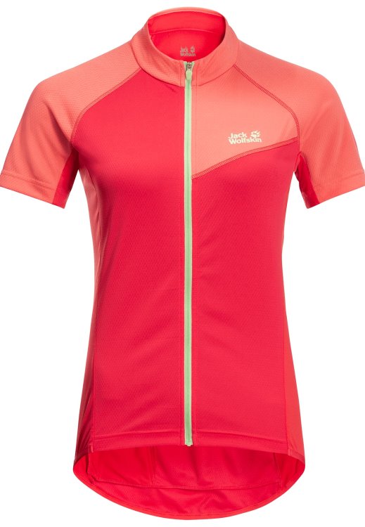 Origin Tulip Red Tourer Fullzip T W Brand Jack Wolfskin