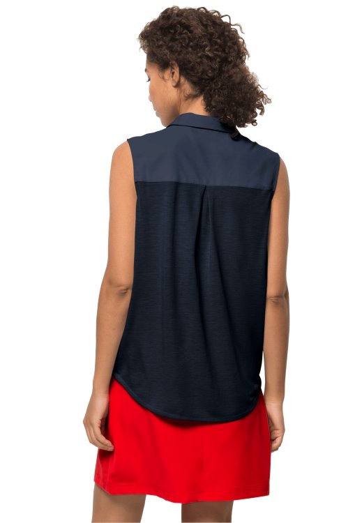 Brand Jack Wolfskin Night Blue Collection Sonora Sleeveless Shirt W