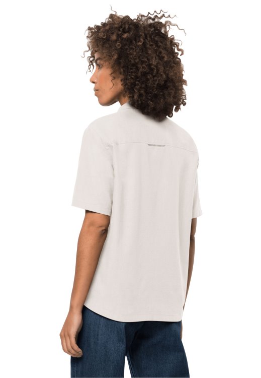 Brand Jack Wolfskin Nature Summer Shirt W Hot Cotton White
