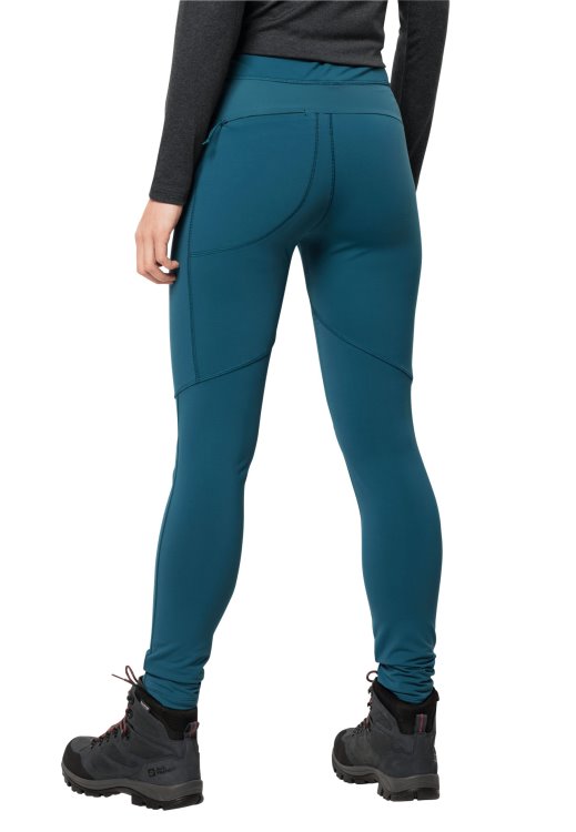 Blue Coral Brand Jack Wolfskin Collections Salmaser Tights W