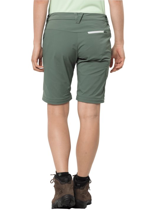 Fashion Brand Jack Wolfskin Overland Zip Away W Hedge Green