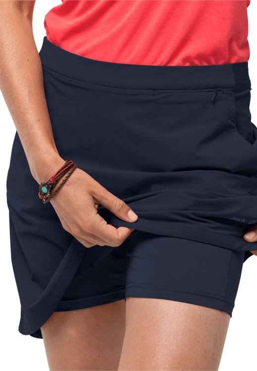 Midnight Blue Hilltop Trail Skort W Brand Jack Wolfskin Hot