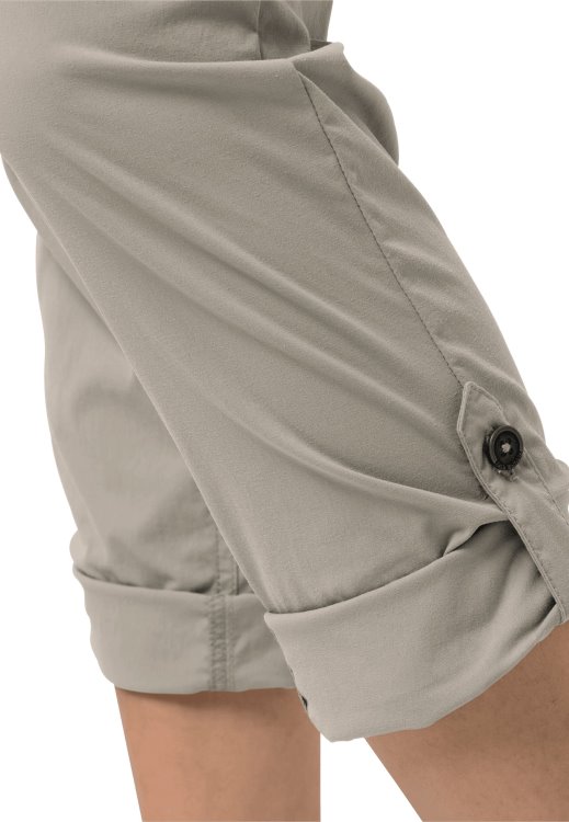 Desert Roll-up Pants W Dusty Grey Brand Jack Wolfskin Fashion