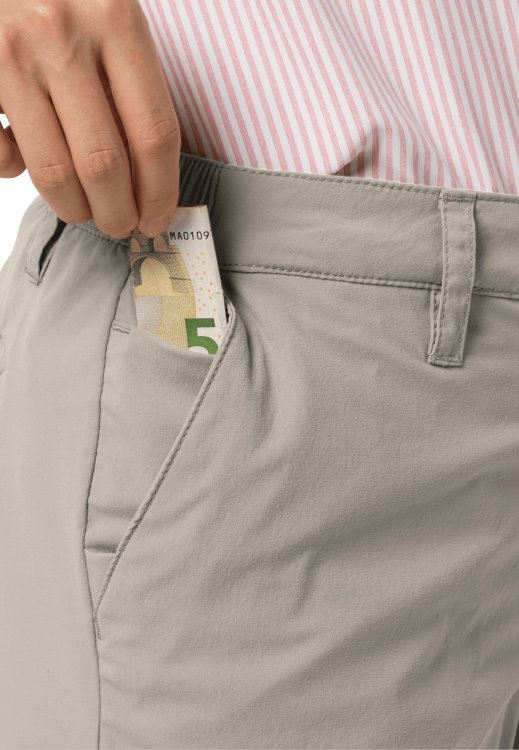 Desert Roll-up Pants W Dusty Grey Brand Jack Wolfskin Fashion