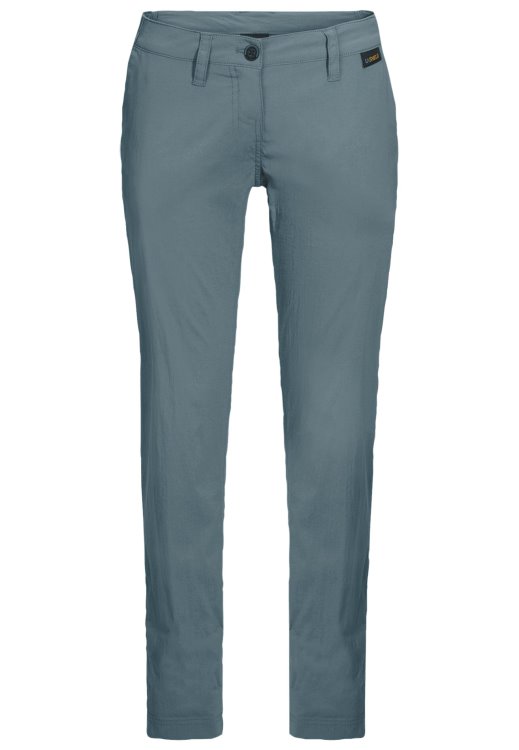 Desert Roll-up Pants W Collections Brand Jack Wolfskin Teal Grey