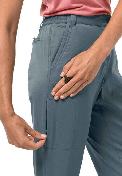 Senegal Pants W Brand Jack Wolfskin Collection Teal Grey