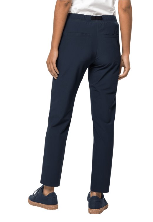 Summer Lifestyle Pants W Origins Brand Jack Wolfskin Night Blue