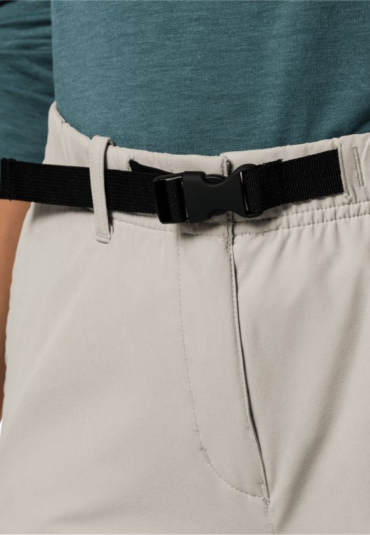 Hot Summer Lifestyle Shorts W Dusty Grey Brand Jack Wolfskin