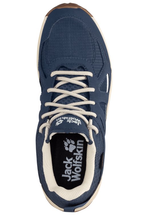 Dark Blue-Beige Original Brand Jack Wolfskin Woodland 2 Texapore Low W