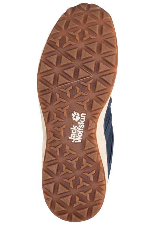Dark Blue-Beige Original Brand Jack Wolfskin Woodland 2 Texapore Low W
