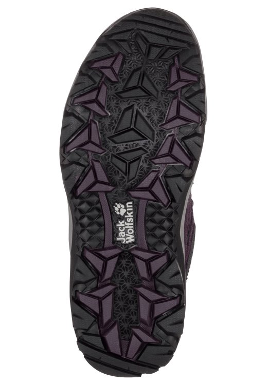 Fashion Vojo 3 Texapore Low W Brand Jack Wolfskin Purple-Grey