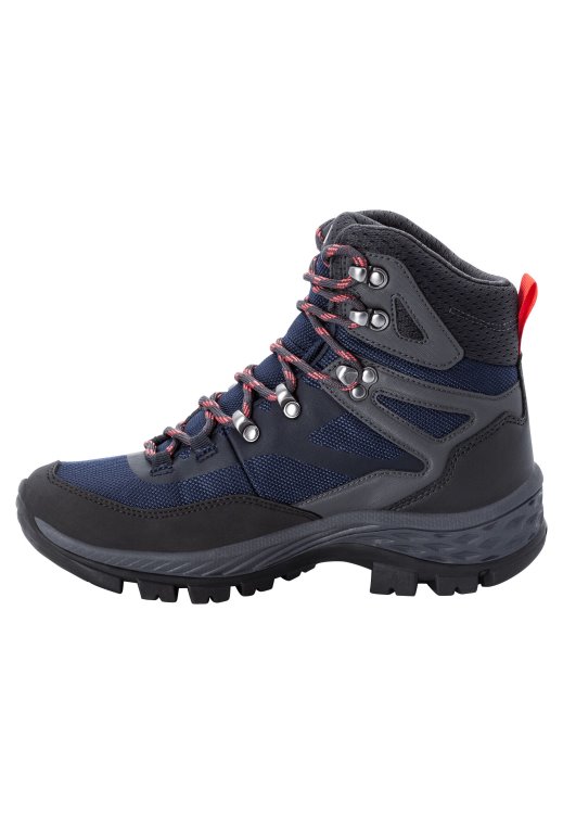 Rebellion Guide Texapore Mid W Blue-Coral Brand Jack Wolfskin Hot