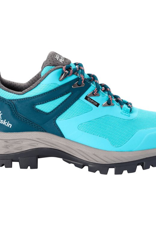 Brand Jack Wolfskin Turquoise-Coral Rebellion Guide Texapore Low W Origins