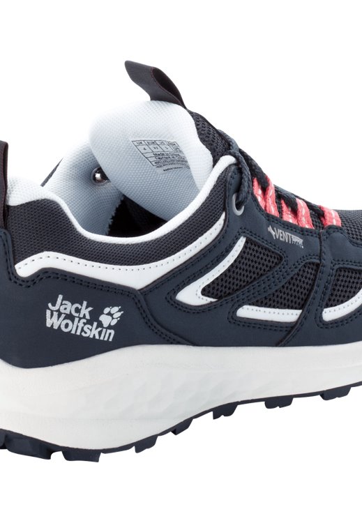 Brand Jack Wolfskin Vojo 3 Vent Low W Hot Dark Blue-Pink