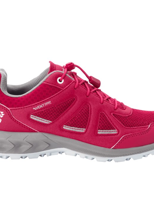 Red-Light Grey Collection Woodland 2 Vent Low W Brand Jack Wolfskin