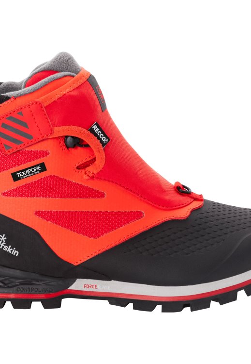 1995 Series Texapore Mid W Brands Red-Black Brand Jack Wolfskin