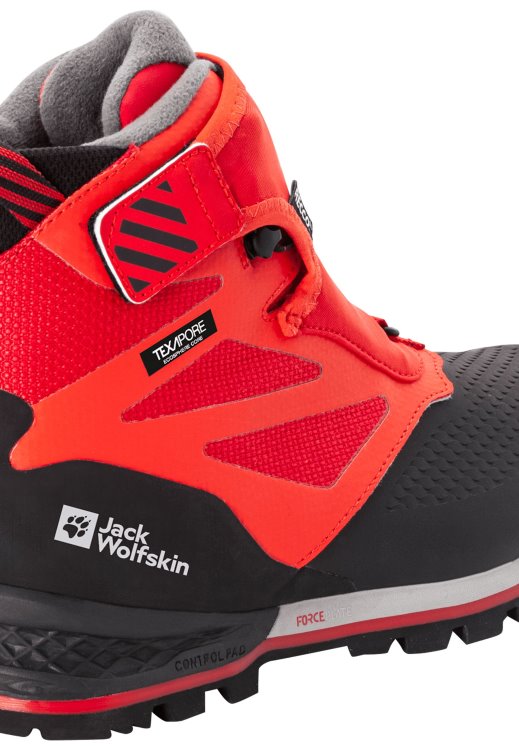 1995 Series Texapore Mid W Brands Red-Black Brand Jack Wolfskin