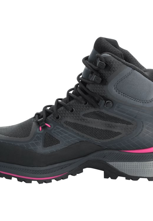 Brand Jack Wolfskin Black-Pink Force Trekker Texapore Mid W Hot