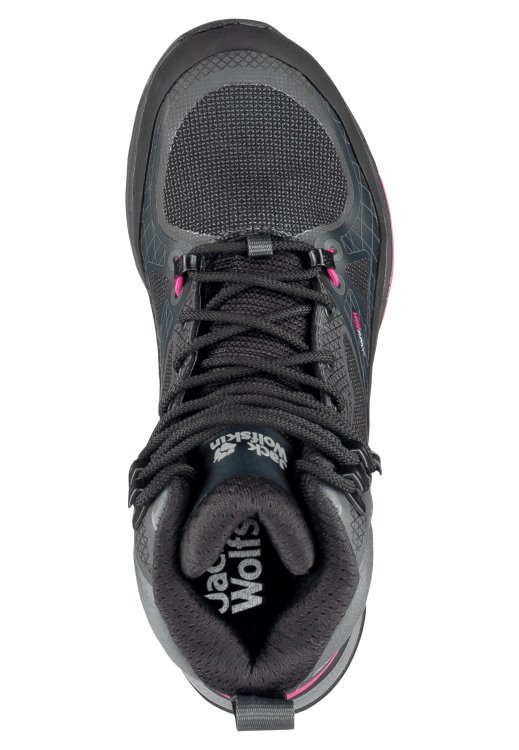 Brand Jack Wolfskin Black-Pink Force Trekker Texapore Mid W Hot