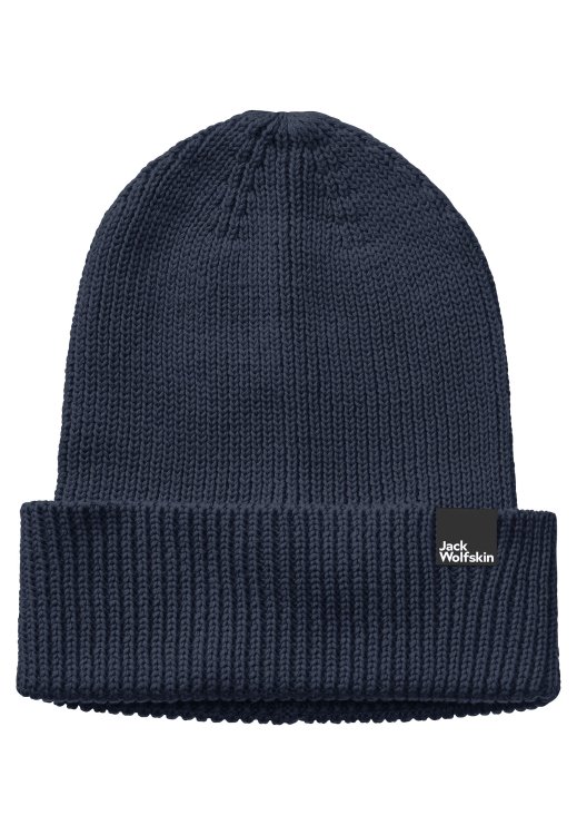 Night Blue Fashion Essential Beanie Brand Jack Wolfskin