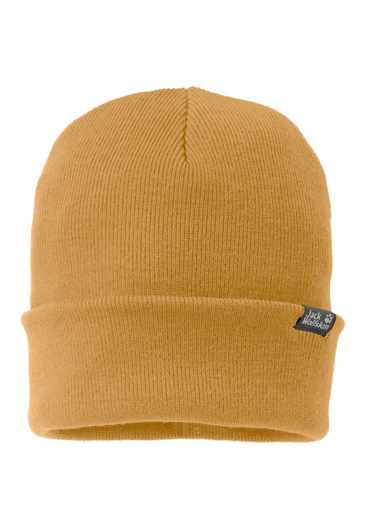 Amber Gold Rib Hat Collections Brand Jack Wolfskin
