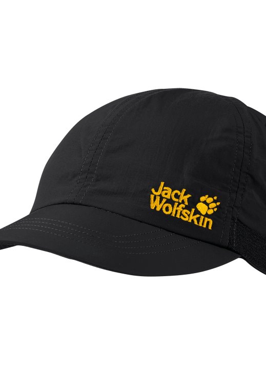 Origins Supplex Strap Cap Black Brand Jack Wolfskin
