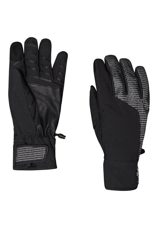 Night Hawk Gloves Origin Black Brand Jack Wolfskin