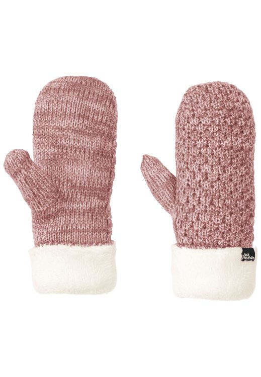 Afterglow Brand Jack Wolfskin Highloft Knit Mitten Women Fashion