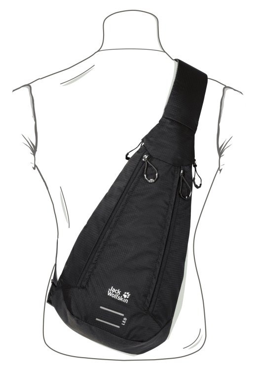 Black Brand Jack Wolfskin Delta Bag Air Collection