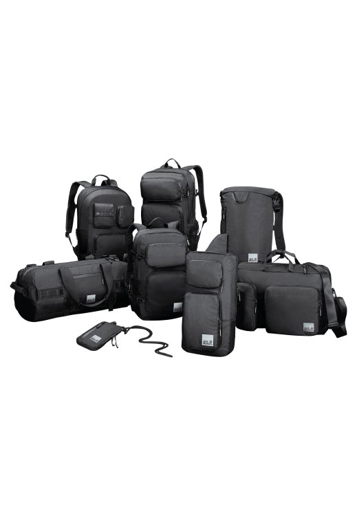 Fashion Ultra Black Lyon Cross Over Brand Jack Wolfskin