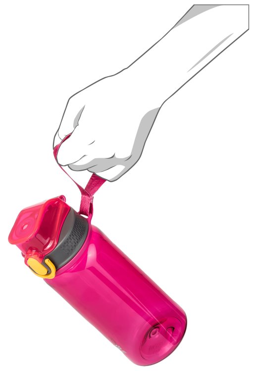 Brand Jack Wolfskin Kids Tritan Bottle 0,5 Pink Peony Brands