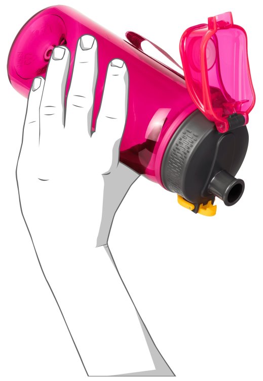 Brand Jack Wolfskin Kids Tritan Bottle 0,5 Pink Peony Brands