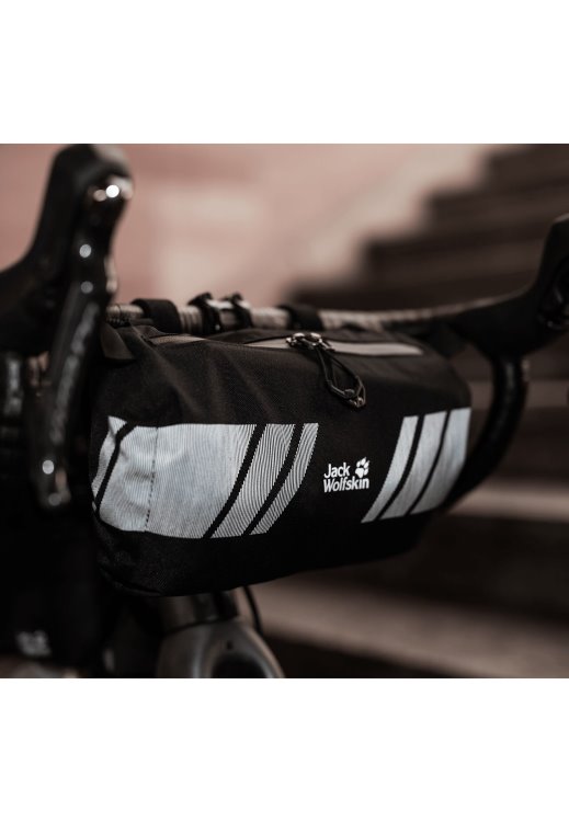 Brand Handlebar Bag 2in1 Brand Jack Wolfskin Flash Black