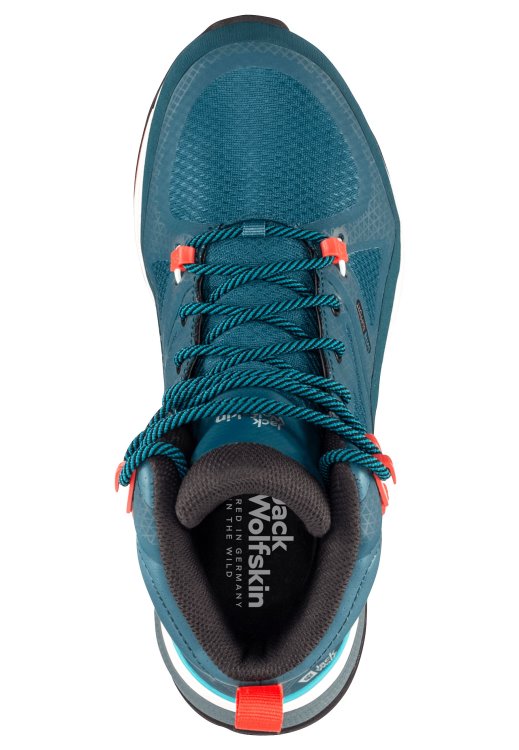 Force Striker Texapore Mid W Origins Brand Jack Wolfskin Blue-Coral