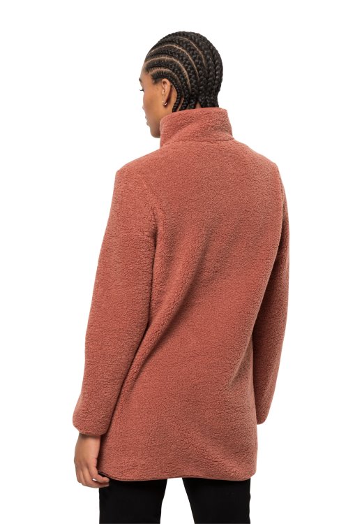 Autumn Red Origins High Curl Coat W Brand Jack Wolfskin