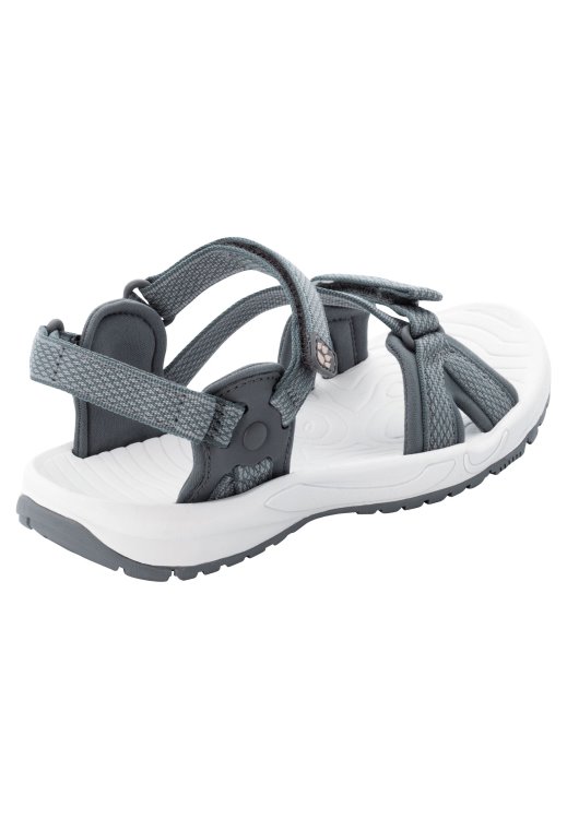 Lakewood Ride Sandal W Brand Jack Wolfskin Origin Bluish Grey-Rose