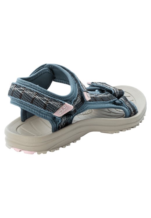 Brand Jack Wolfskin Bluish Grey-Rose Hot Wave Breaker W
