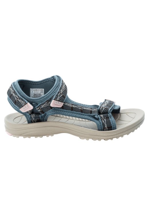 Brand Jack Wolfskin Bluish Grey-Rose Hot Wave Breaker W