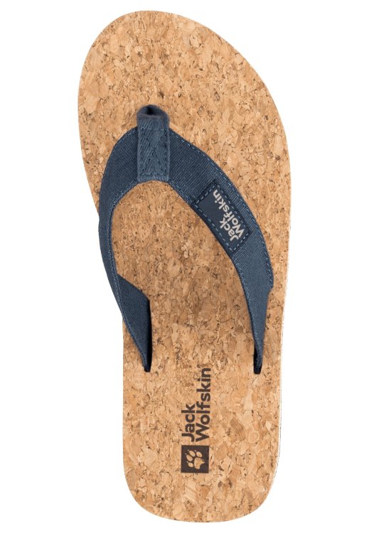 Blue-Cork Brand Brand Jack Wolfskin Ecostride 2 Slipper W