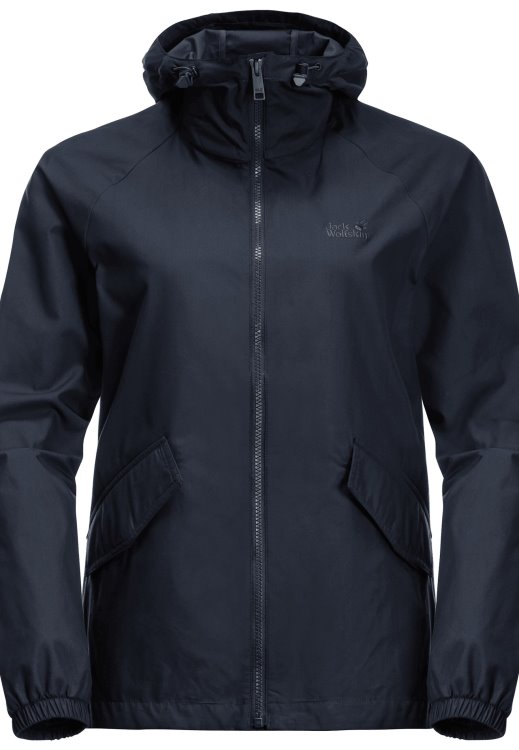 Lakeside Trip Jacket W Brand Jack Wolfskin Night Blue Origins