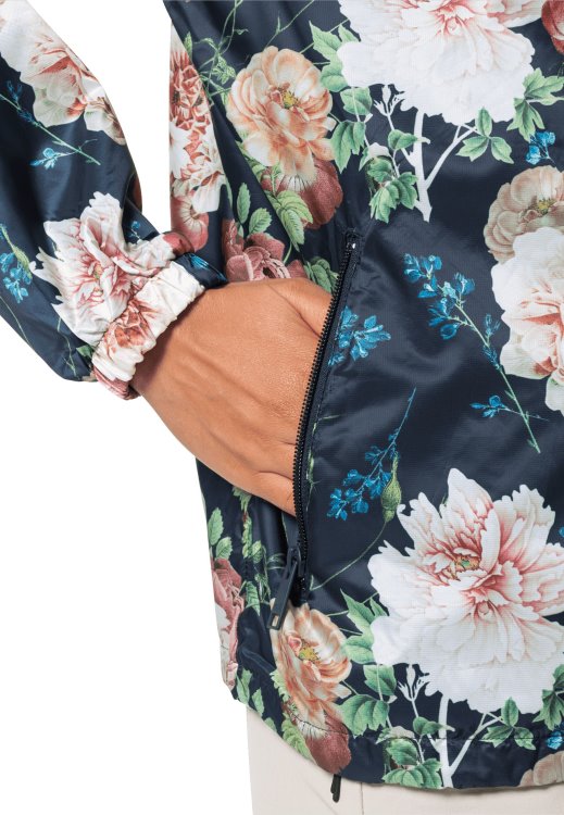Flower Blouson W Night Blue All Over Original Brand Jack Wolfskin