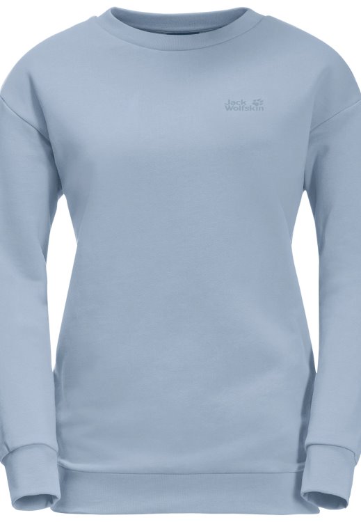 Brand Jack Wolfskin Blue Fog Essential Crewneck W Fashion