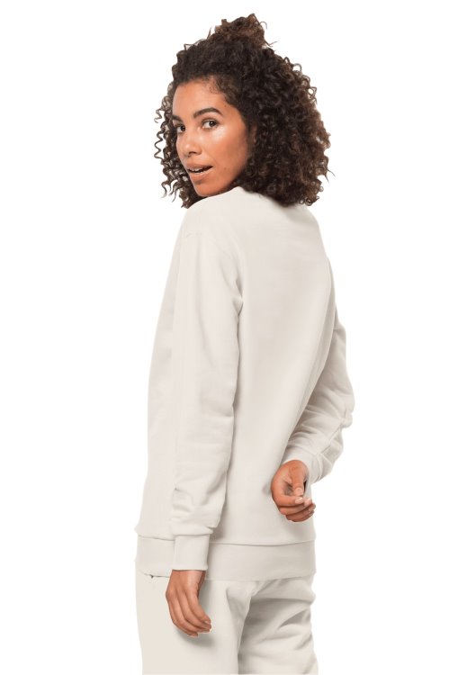 Brand Jack Wolfskin Collections Cotton White Essential Crewneck W