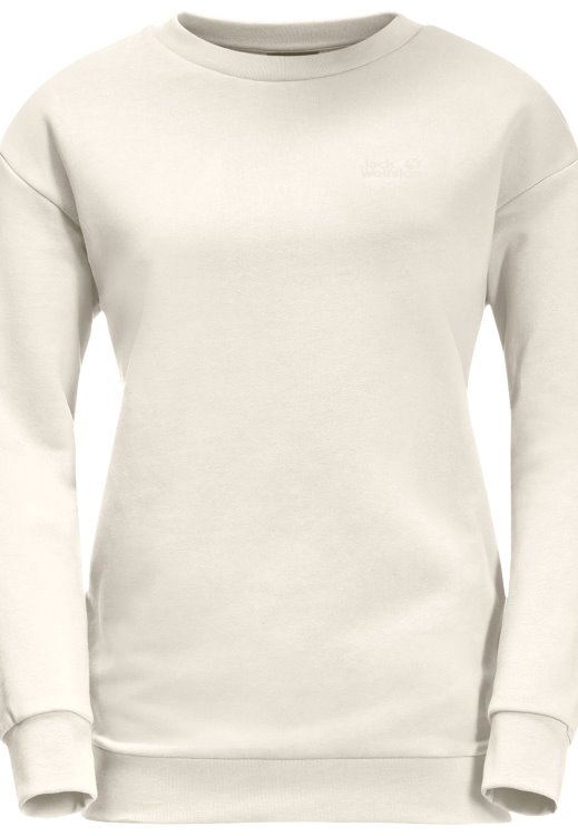 Brand Jack Wolfskin Collections Cotton White Essential Crewneck W