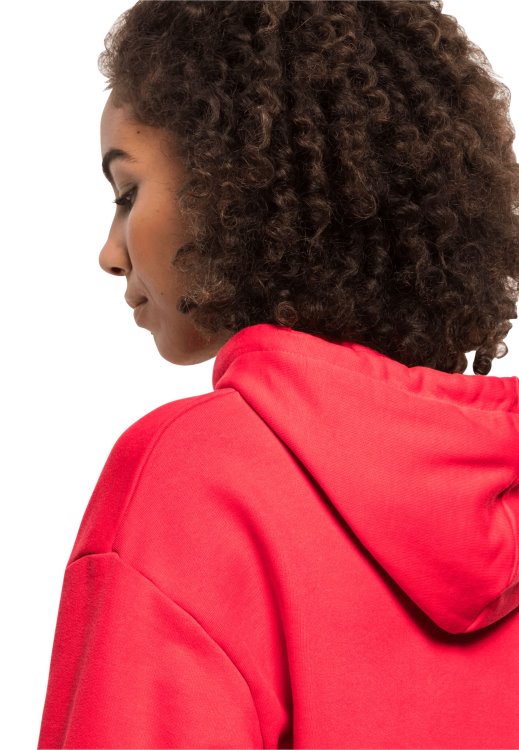 Tulip Red Brand Jack Wolfskin Essential Hoody W