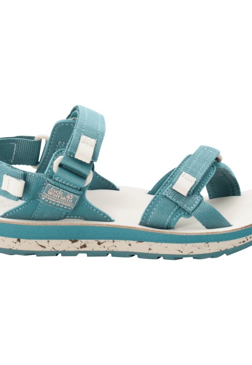 Bluish Grey-Rose Hot Outfresh Deluxe Sandal W Brand Jack Wolfskin